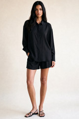 Concealed Button Blouse