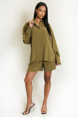 Concealed Button Blouse