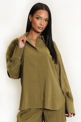 Concealed Button Blouse