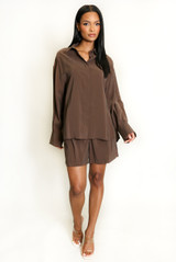 Concealed Button Blouse