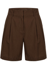 Pleat Front Tailored Shorts
