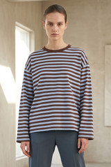 Stripes Long Sleeves Top