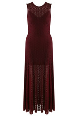 Lace Lined Maxi Dress