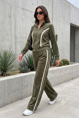 Full Zip Side Panelled Tracksuit 