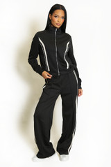 Full Zip Side Panelled Tracksuit 