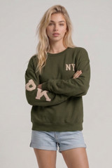 New York Applique Sweatshirt