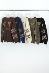New York Applique Sweatshirt