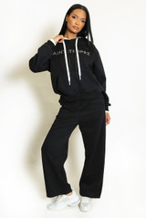 Beaded Slogan Saint Tropez Loungewear Set