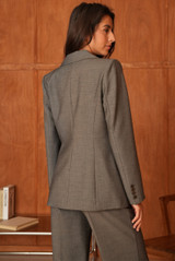 Tailored Single Button Blazer