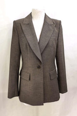 Tailored Single Button Blazer