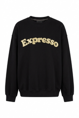 Expresso Embroidered Sweatshirt