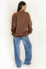 Expresso Embroidered Sweatshirt