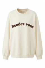 Rendez Vous Embroidered Sweatshirt