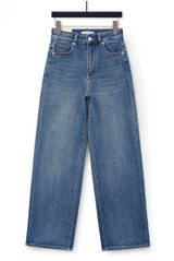 Dad Fit Blue Wash Jeans
