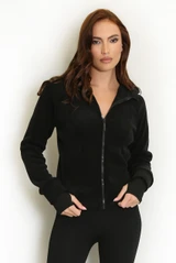 Soft Full Zip Hooded Active Jacket
