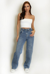 Dad Fit Denim Jeans