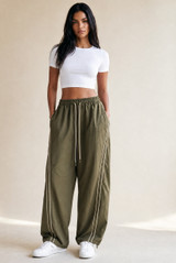 Wide Leg Tracksuit Trouser