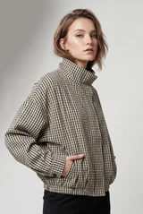 Gingham Check Lightweight Jacket