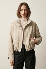 Gingham Check Jacket