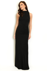 Ruched Detail Maxi Dress