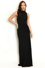 Ruched Detail Maxi Dress