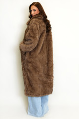 Oversized Faux Fur Coat