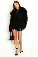Shaggy Fur Coat