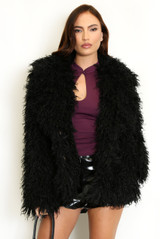Shaggy Fur Coat
