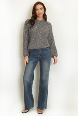 Chunky Flecked Knit Jumper