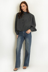 Crepe Crinkle Jacket