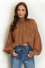 Balloon Statement Blouse