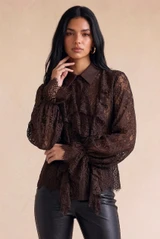 Lace Frill Blouse