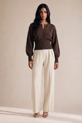 Fine Knit Cardigan With Fitted Waist
