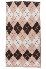 Argyle Knitted Scarf