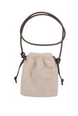 Faux Fur Cross Body Pouch Bag