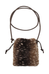 Faux Fur Cross Body Pouch Bag