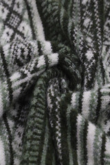 Fair Isle Knitted Scarf