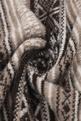 Fair Isle Knitted Scarf