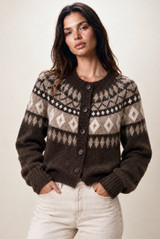 Fair Isle Cardigan 
