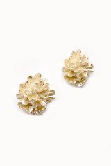 Acrylic Carnation Earring 