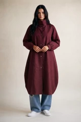 Balloon Sleeves Oversized Coat