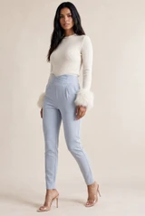Cross over High Waisted Trouser