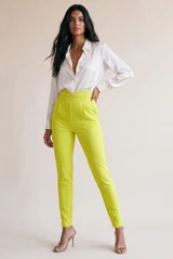 Cross over High Waisted Trouser