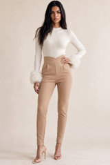 Cross over High Waisted Trouser