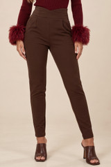 Cross over High Waisted Trouser