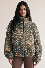 Bambi Funnel Neck Bomber Jacket
