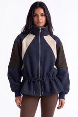 Colourblock Panel Jacket