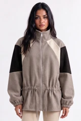 Colourblock Panel Jacket