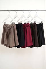 Tie Front Skort