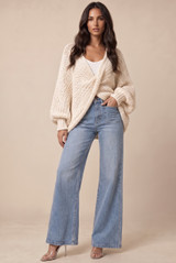 Twist Front Oversized Jumper 